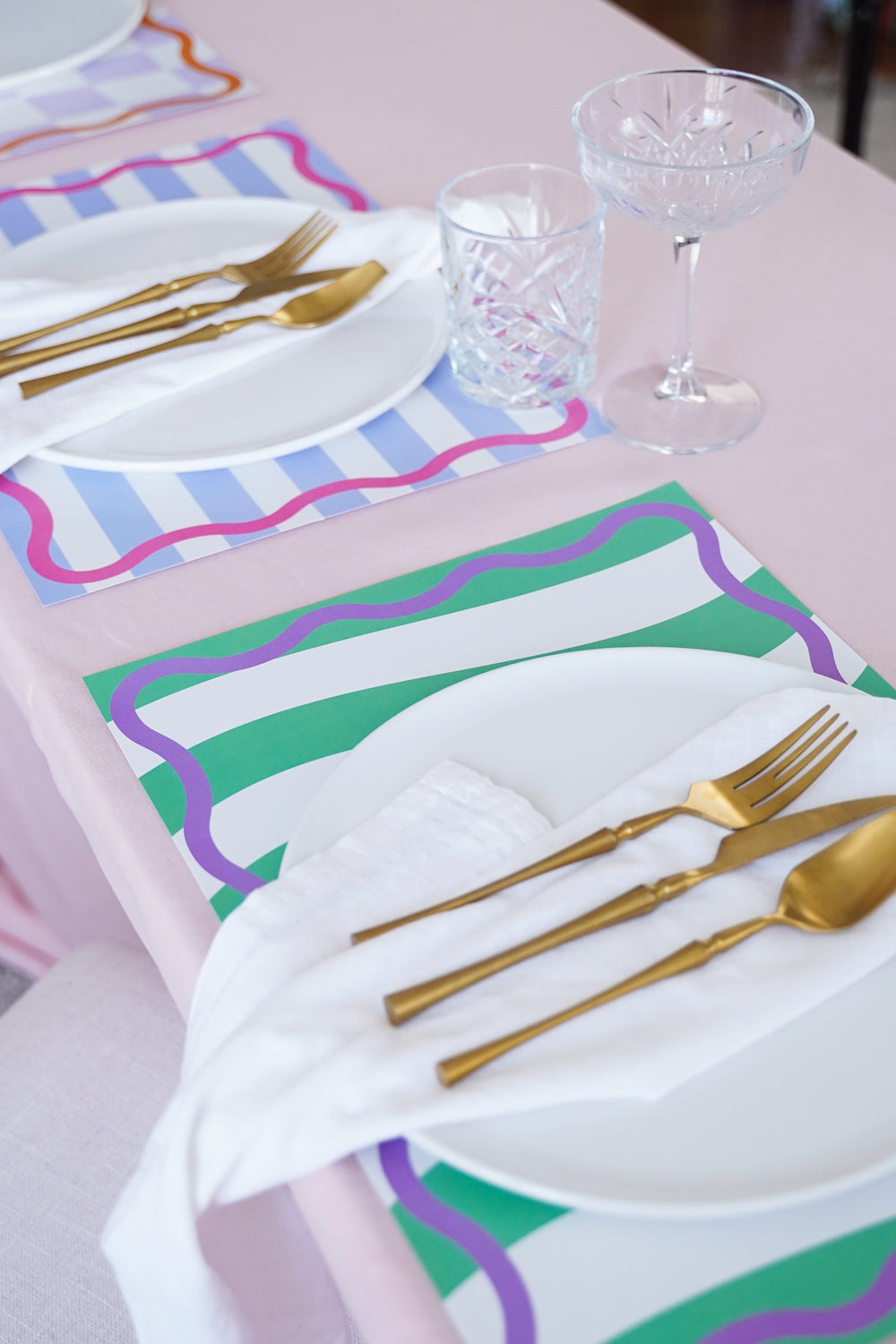 Mixed Jelly Placemat Set